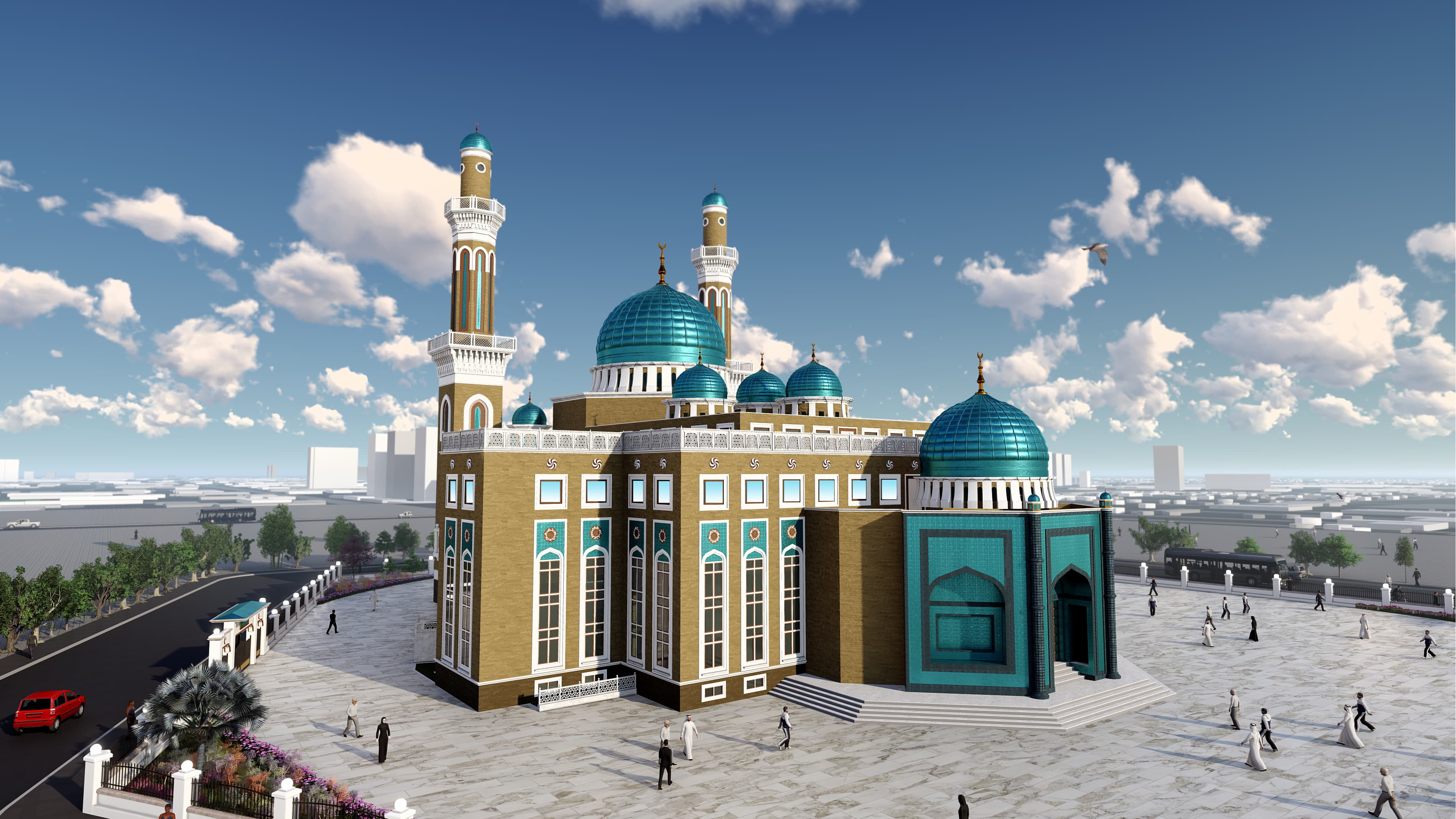 ULAN BATUR İSLAM MERKEZİ VE CAMİİ - Mila İnşaat